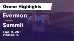 Everman  vs Summit Game Highlights - Sept. 14, 2021