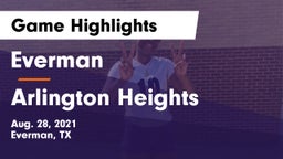 Everman  vs Arlington Heights  Game Highlights - Aug. 28, 2021