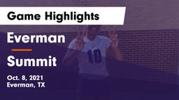 Everman  vs Summit Game Highlights - Oct. 8, 2021