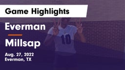 Everman  vs Millsap  Game Highlights - Aug. 27, 2022