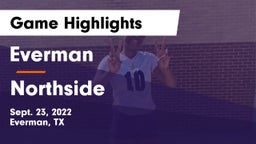 Everman  vs Northside  Game Highlights - Sept. 23, 2022