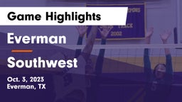Everman  vs Southwest  Game Highlights - Oct. 3, 2023