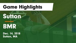 Sutton  vs BMR Game Highlights - Dec. 14, 2018
