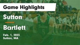 Sutton  vs Bartlett  Game Highlights - Feb. 1, 2023