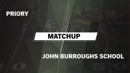Matchup: Priory  vs. Burroughs  2016