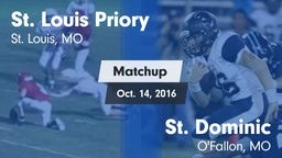 Matchup: Priory  vs. St. Dominic  2016