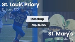 Matchup: Priory  vs. St. Mary's  2017