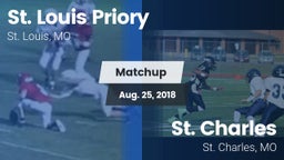 Matchup: Priory  vs. St. Charles  2018