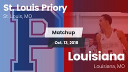 Matchup: Priory  vs. Louisiana  2018