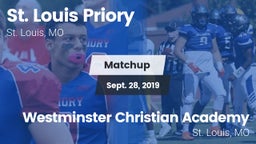 Matchup: Priory  vs. Westminster Christian Academy 2019