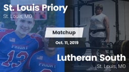 Matchup: Priory  vs. Lutheran  South 2019