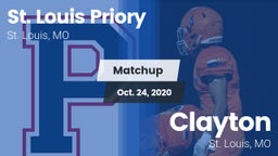 Matchup: Priory  vs. Clayton  2020