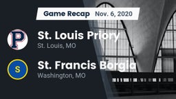 Recap: St. Louis Priory  vs. St. Francis Borgia  2020