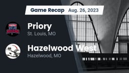 Recap: Priory  vs. Hazelwood West  2023