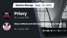 Recap: Priory  vs. Mary Institute and Saint Louis Country Day School 2023
