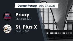 Recap: Priory  vs. St. Pius X  2023