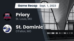Recap: Priory  vs. St. Dominic  2023