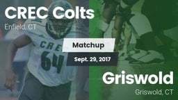 Matchup: CREC Colts vs. Griswold  2017