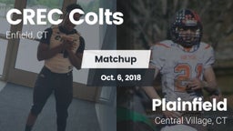 Matchup: CREC Colts vs. Plainfield  2018