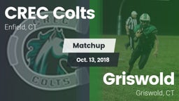 Matchup: CREC Colts vs. Griswold  2018