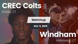 Matchup: CREC Colts vs. Windham  2019