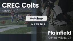 Matchup: CREC Colts vs. Plainfield  2019