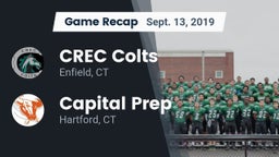 Recap: CREC Colts vs. Capital Prep  2019