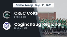 Recap: CREC Colts vs. Coginchaug Regional  2021