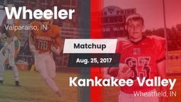 Matchup: Wheeler  vs. Kankakee Valley  2017