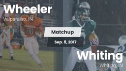 Matchup: Wheeler  vs. Whiting  2017