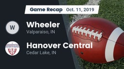 Recap: Wheeler  vs. Hanover Central  2019