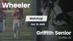 Matchup: Wheeler  vs. Griffith Senior  2020