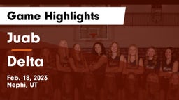 Juab  vs Delta  Game Highlights - Feb. 18, 2023