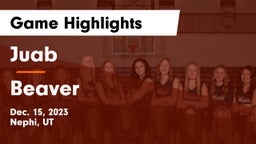 Juab  vs Beaver  Game Highlights - Dec. 15, 2023