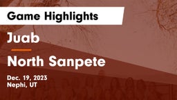 Juab  vs North Sanpete  Game Highlights - Dec. 19, 2023