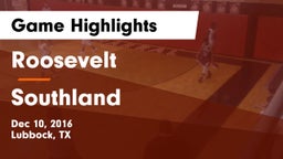Roosevelt  vs Southland  Game Highlights - Dec 10, 2016