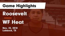 Roosevelt  vs WF Heat Game Highlights - Nov. 23, 2018
