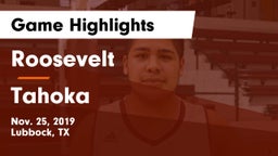 Roosevelt  vs Tahoka  Game Highlights - Nov. 25, 2019