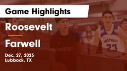 Roosevelt  vs Farwell  Game Highlights - Dec. 27, 2023