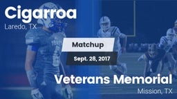 Matchup: Cigarroa  vs. Veterans Memorial  2017