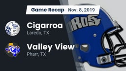 Recap: Cigarroa  vs. Valley View  2019