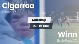 Matchup: Cigarroa  vs. Winn  2020