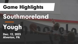 Southmoreland  vs Yough  Game Highlights - Dec. 12, 2023