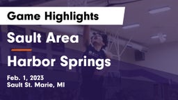 Sault Area  vs Harbor Springs  Game Highlights - Feb. 1, 2023