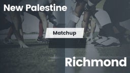 Matchup: New Palestine High vs. Richmond  2016