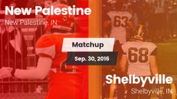 Matchup: New Palestine High vs. Shelbyville  2016
