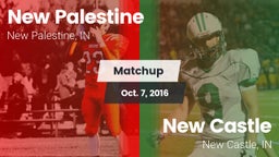 Matchup: New Palestine High vs. New Castle  2016