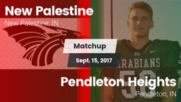 Matchup: New Palestine High vs. Pendleton Heights  2017