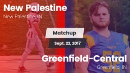 Matchup: New Palestine High vs. Greenfield-Central  2017