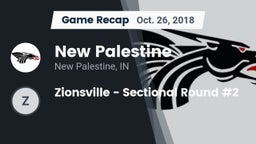 Recap: New Palestine  vs. Zionsville - Sectional Round #2 2018